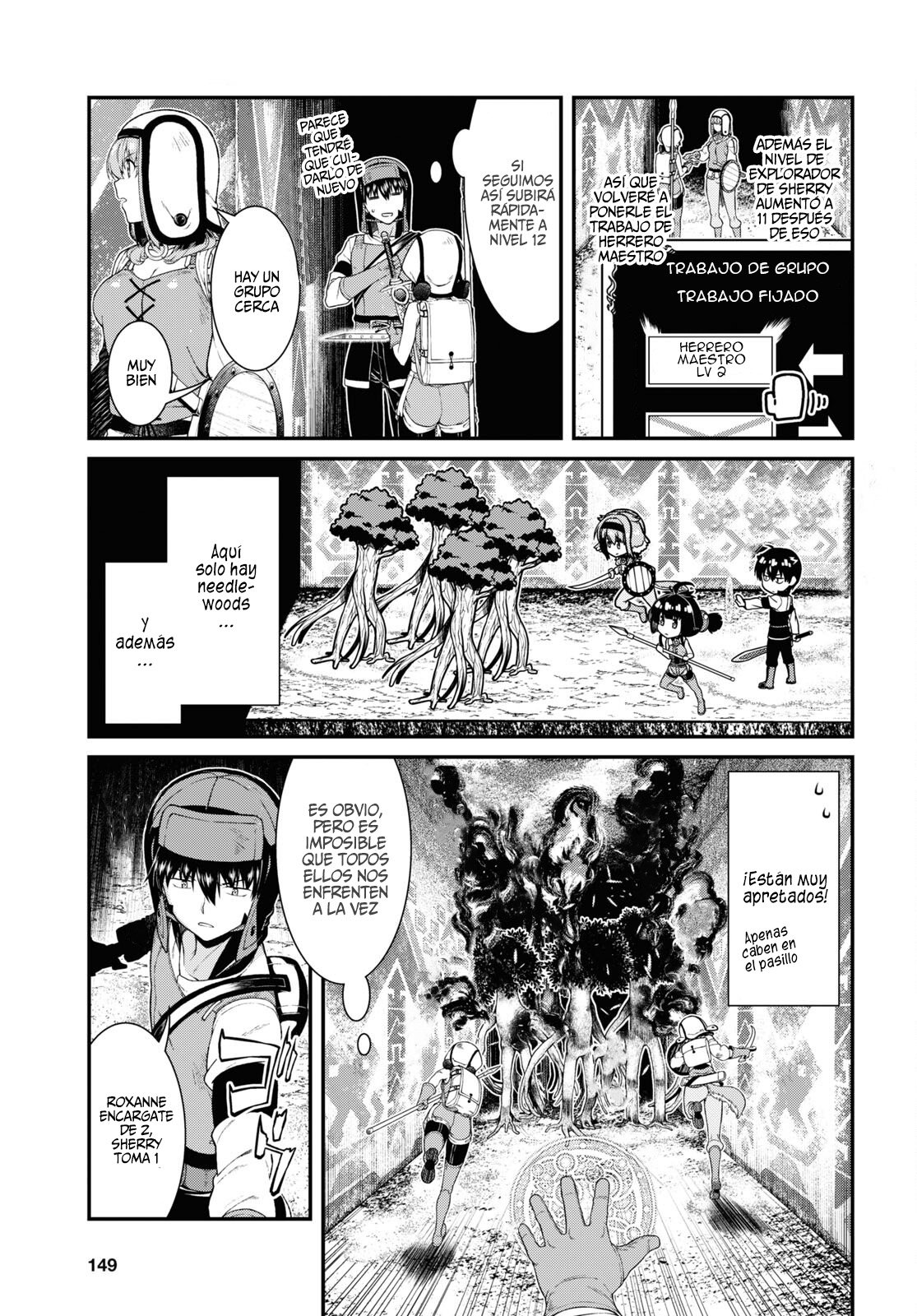 Isekai Meikyuu de Dorei Harem wo Capitulo 21.1 página 21
