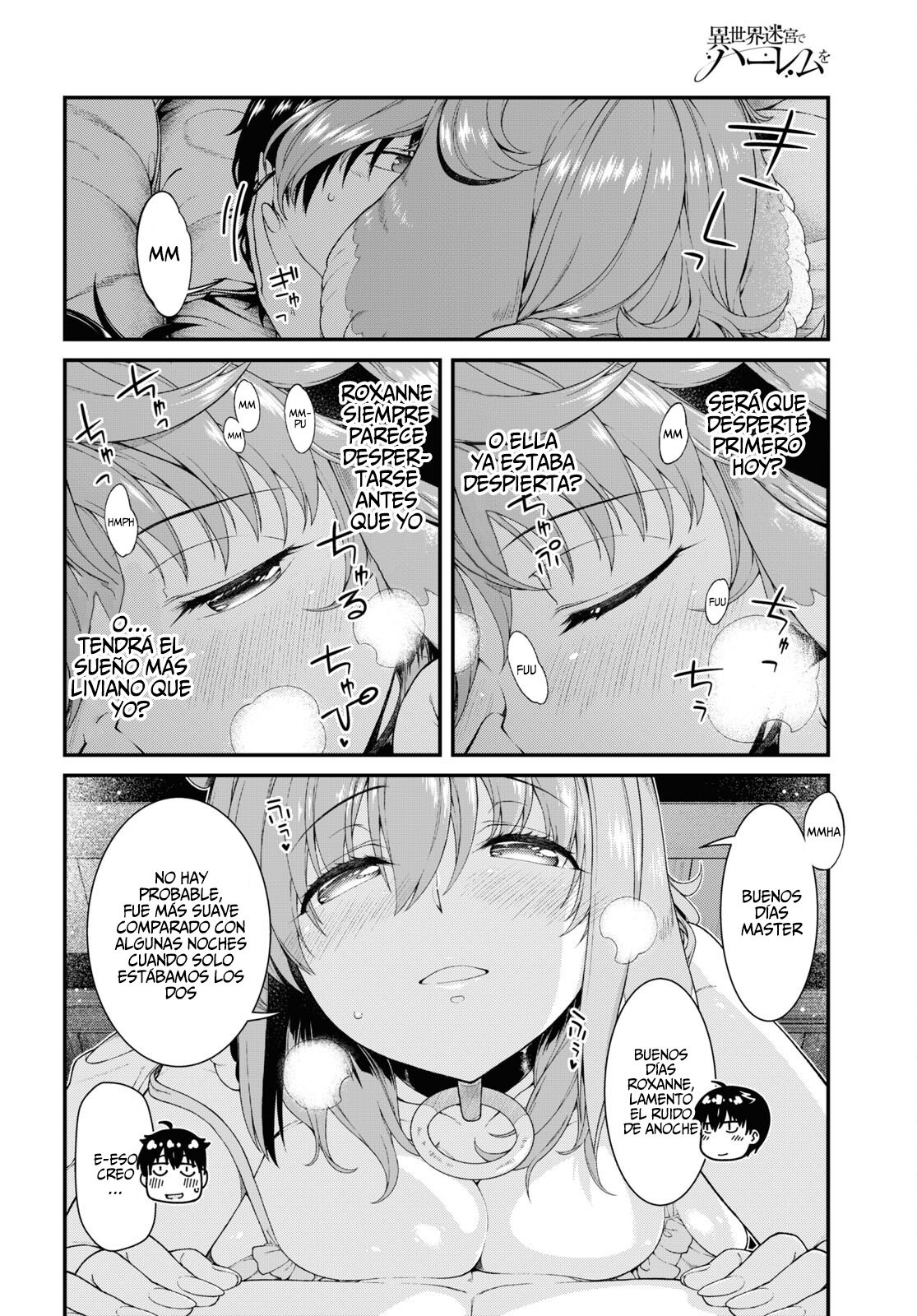 Isekai Meikyuu de Dorei Harem wo Capitulo 21.1 página 4