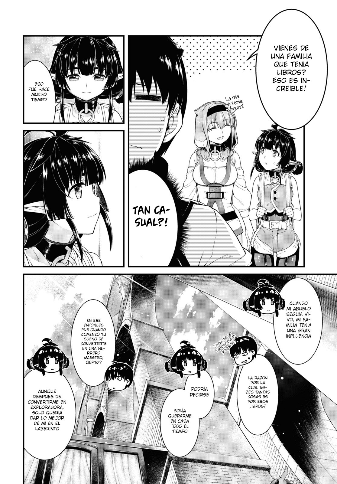 Isekai Meikyuu de Dorei Harem wo Capitulo 21.2 página 14