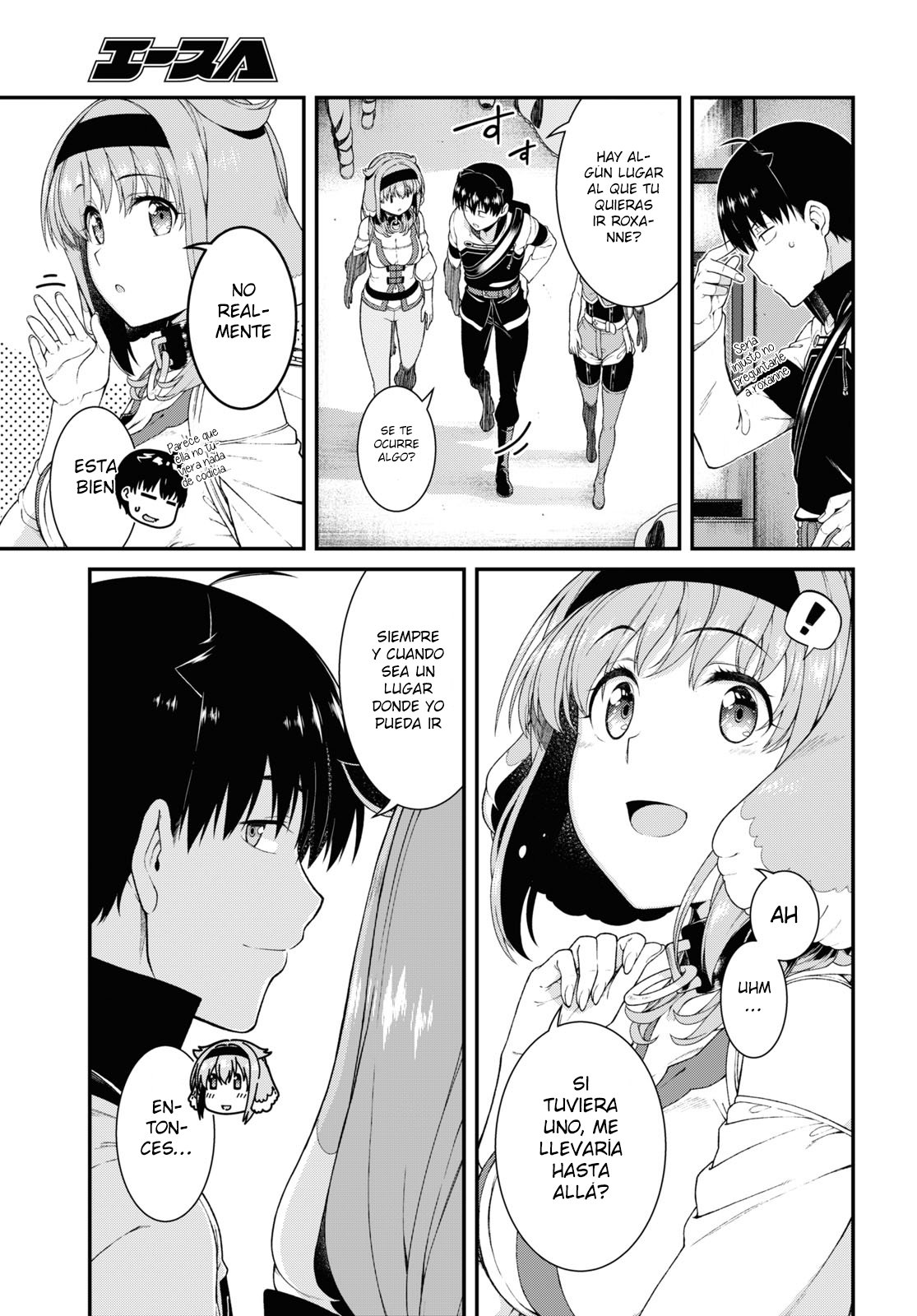 Isekai Meikyuu de Dorei Harem wo Capitulo 21.2 página 17