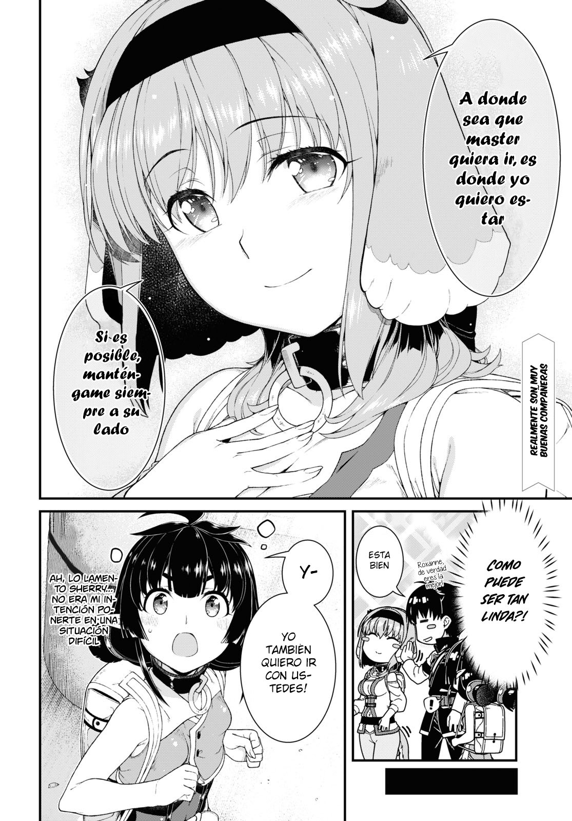 Isekai Meikyuu de Dorei Harem wo Capitulo 21.2 página 18