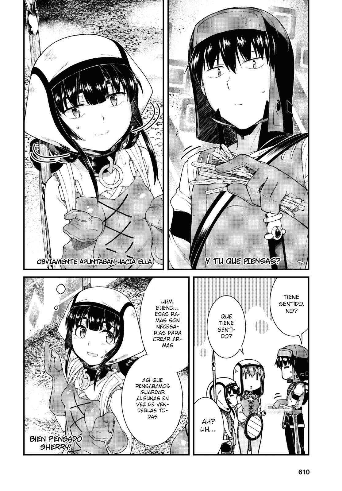 Isekai Meikyuu de Dorei Harem wo Capitulo 21.2 página 6