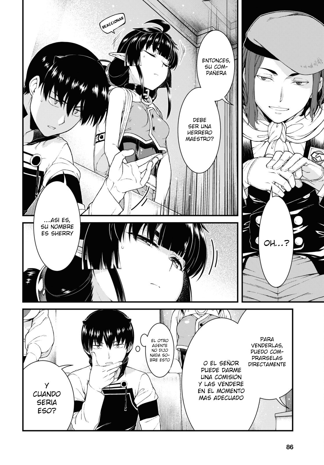 Isekai Meikyuu de Dorei Harem wo Capitulo 21.3 página 12