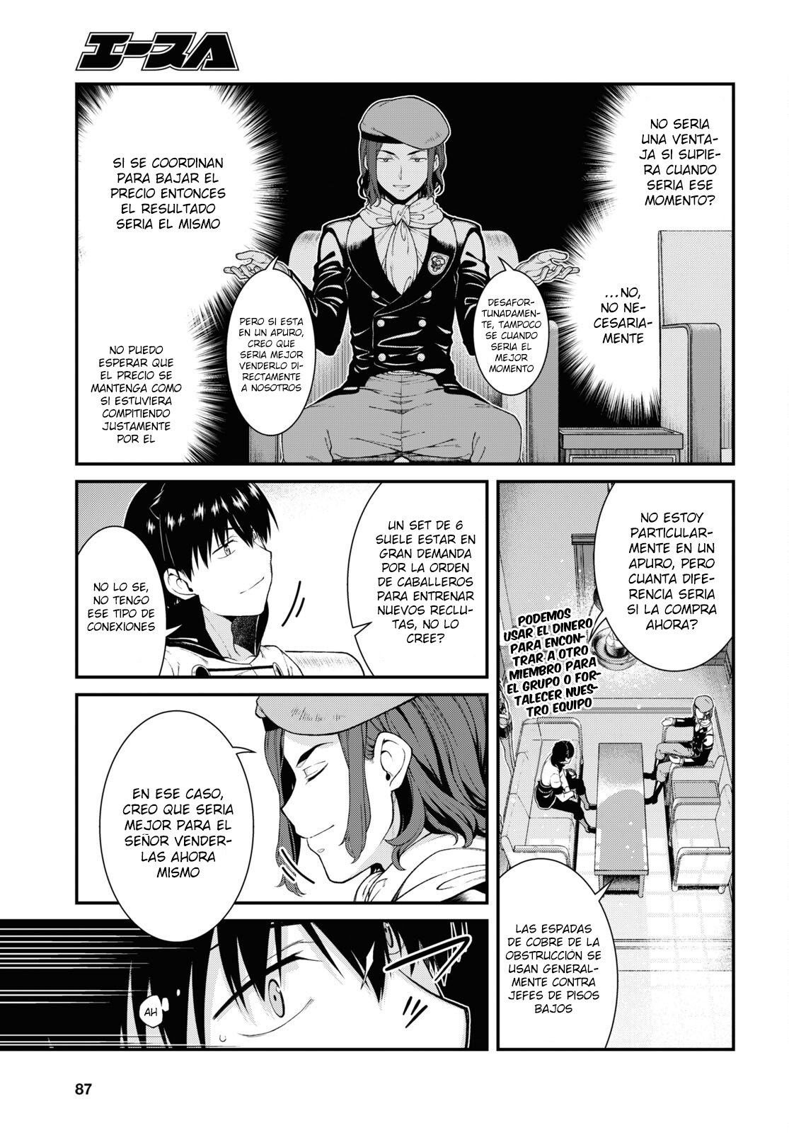 Isekai Meikyuu de Dorei Harem wo Capitulo 21.3 página 13