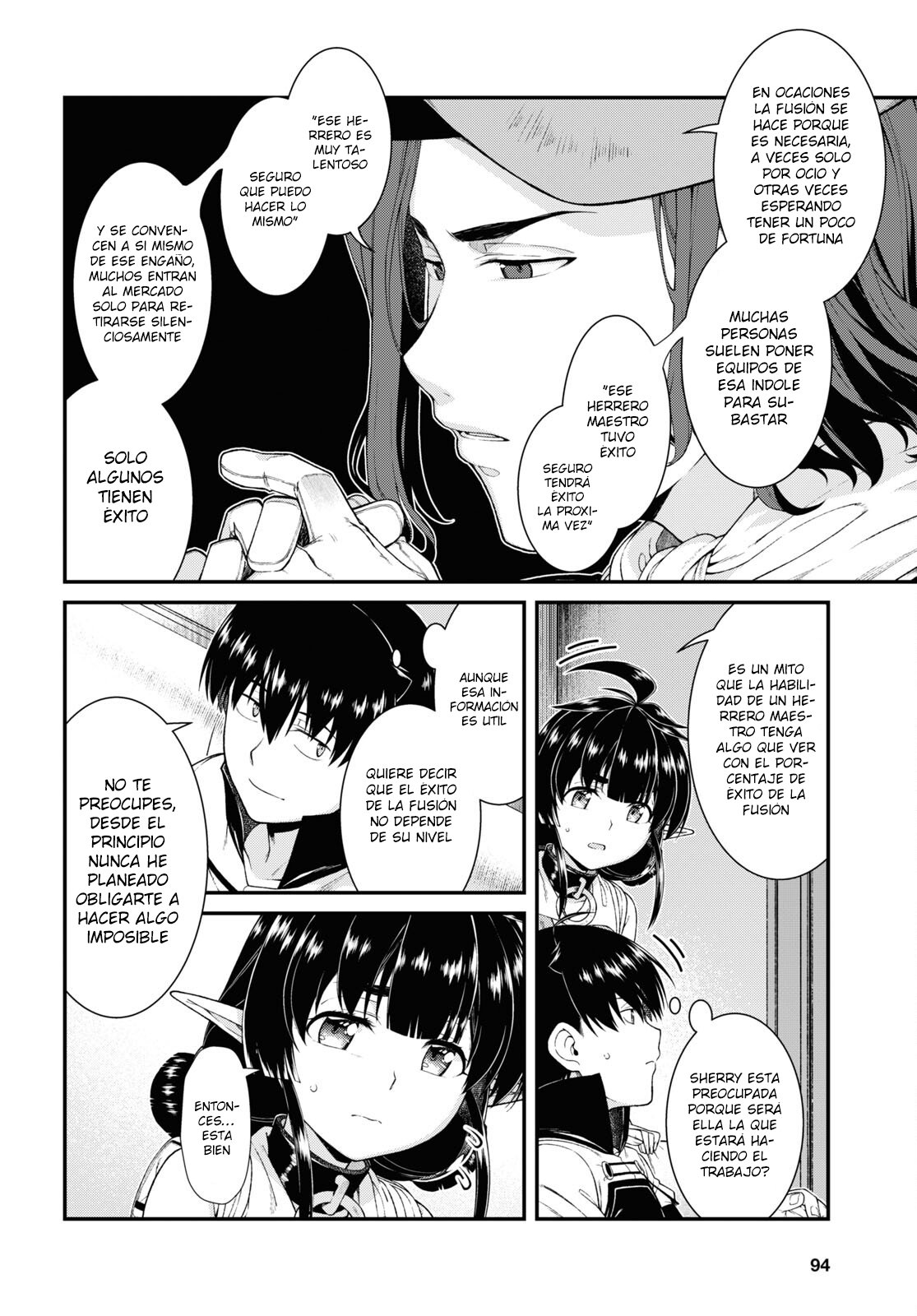 Isekai Meikyuu de Dorei Harem wo Capitulo 21.3 página 20