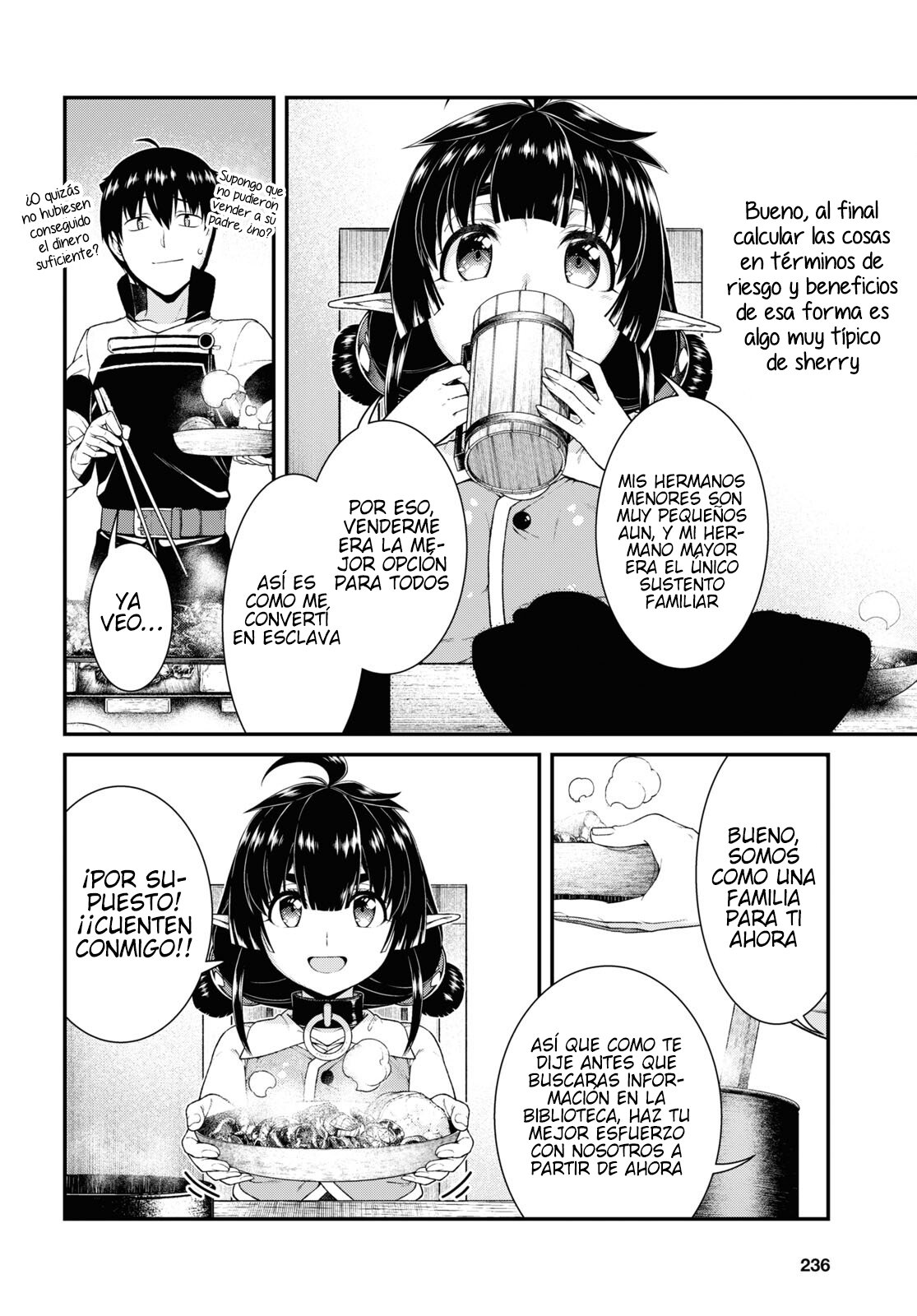 Isekai Meikyuu de Dorei Harem wo Capitulo 21.5 página 12