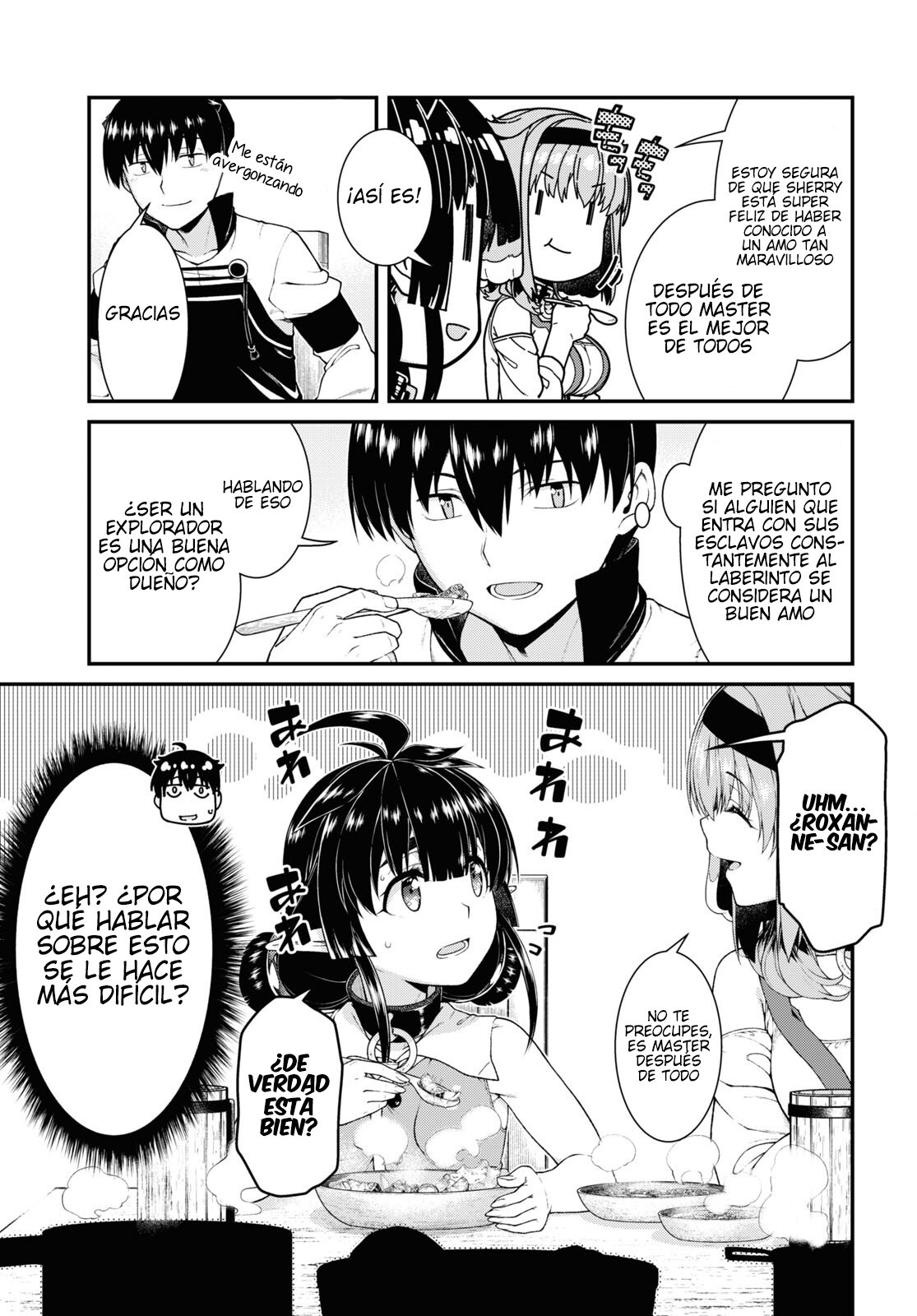 Isekai Meikyuu de Dorei Harem wo Capitulo 21.5 página 13