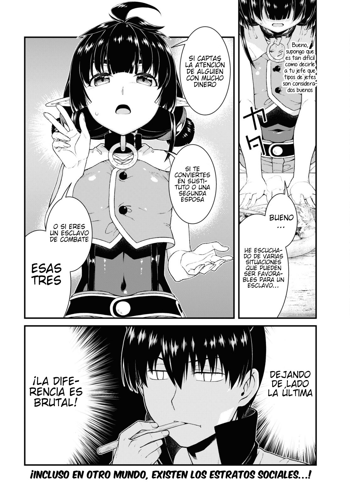 Isekai Meikyuu de Dorei Harem wo Capitulo 21.5 página 14