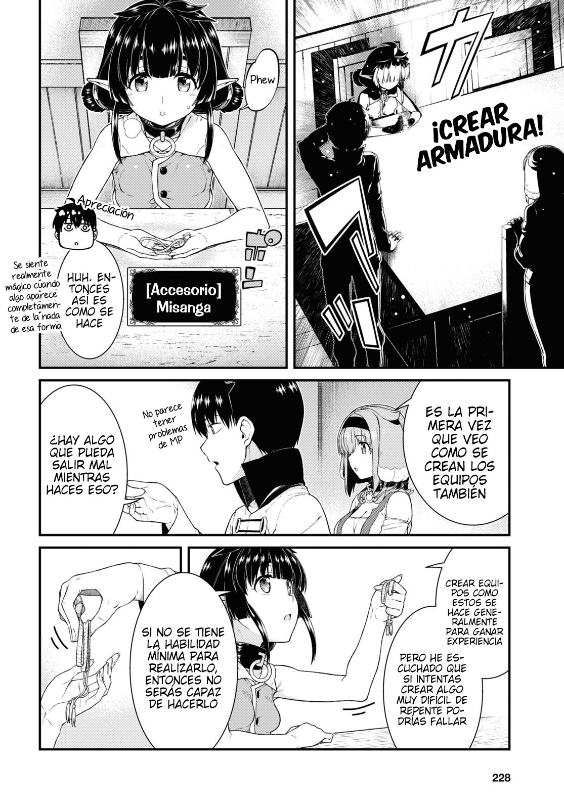 Isekai Meikyuu de Dorei Harem wo Capitulo 21.5 página 4