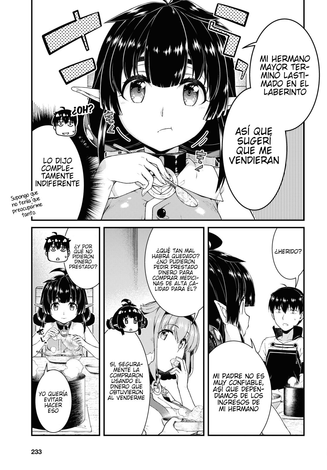 Isekai Meikyuu de Dorei Harem wo Capitulo 21.5 página 9