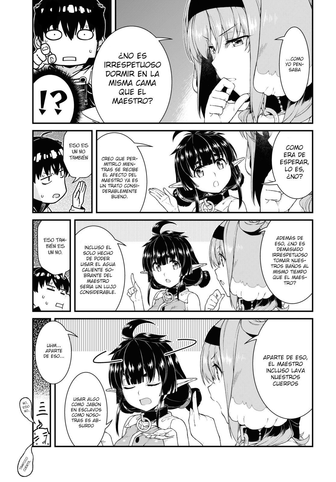Isekai Meikyuu de Dorei Harem wo Capitulo 21.6 página 13