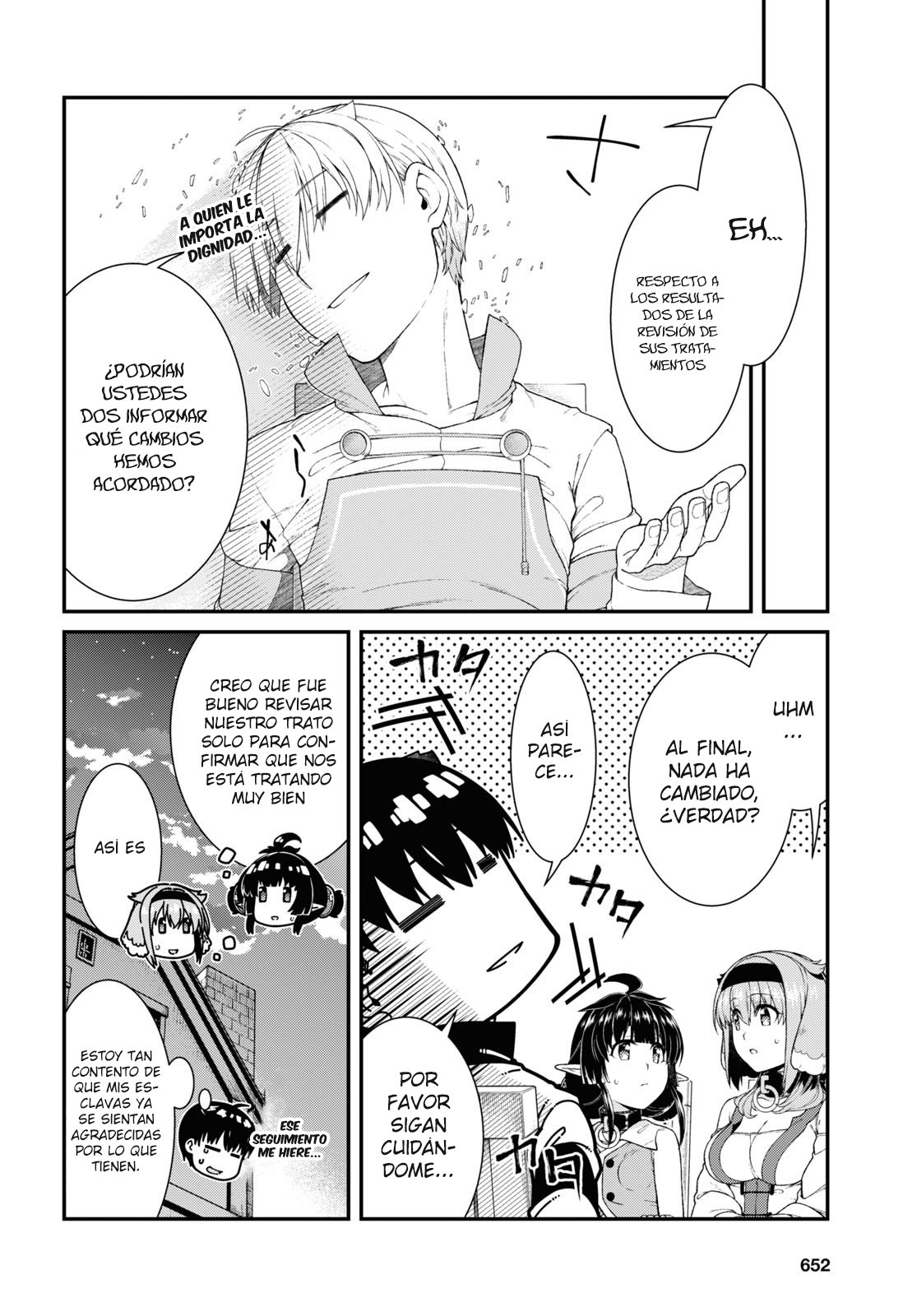 Isekai Meikyuu de Dorei Harem wo Capitulo 21.6 página 14