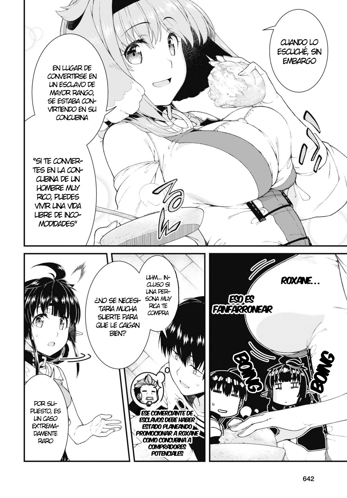 Isekai Meikyuu de Dorei Harem wo Capitulo 21.6 página 4
