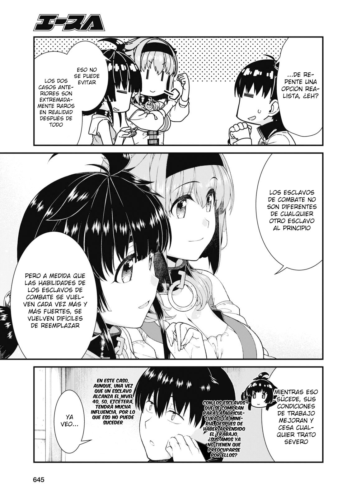 Isekai Meikyuu de Dorei Harem wo Capitulo 21.6 página 7