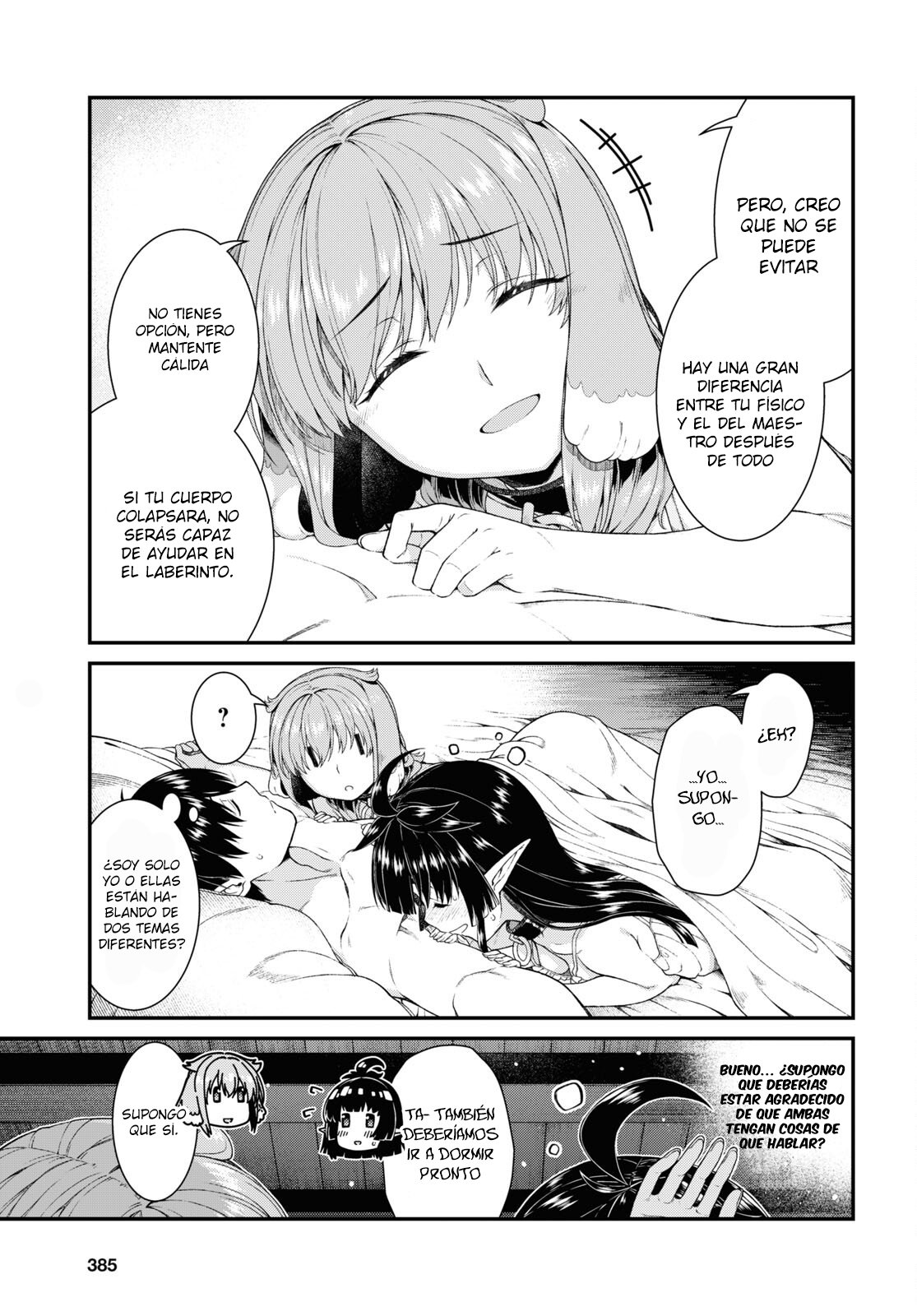 Isekai Meikyuu de Dorei Harem wo Capitulo 21.7 página 16