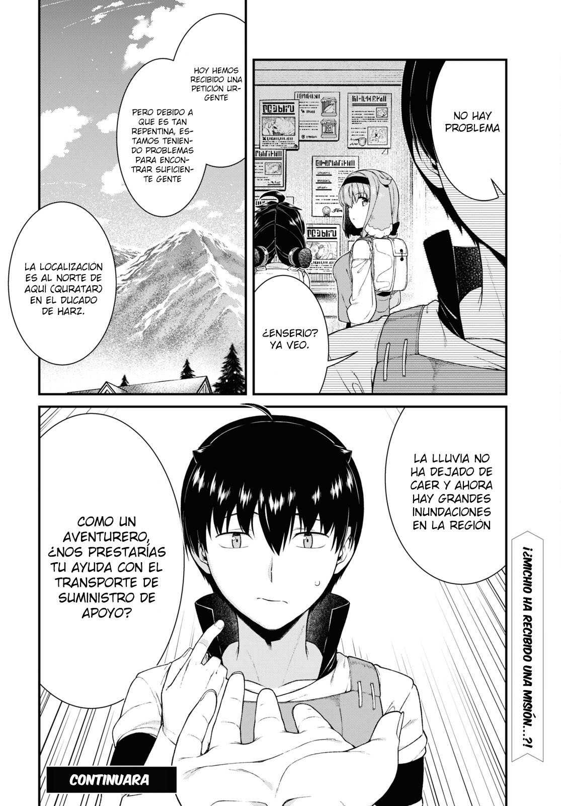 Isekai Meikyuu de Dorei Harem wo Capitulo 21.7 página 21
