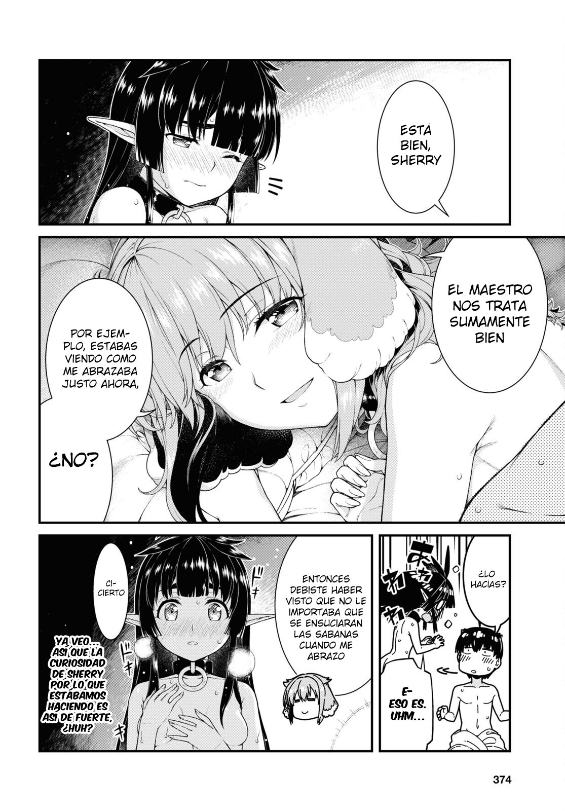 Isekai Meikyuu de Dorei Harem wo Capitulo 21.7 página 5