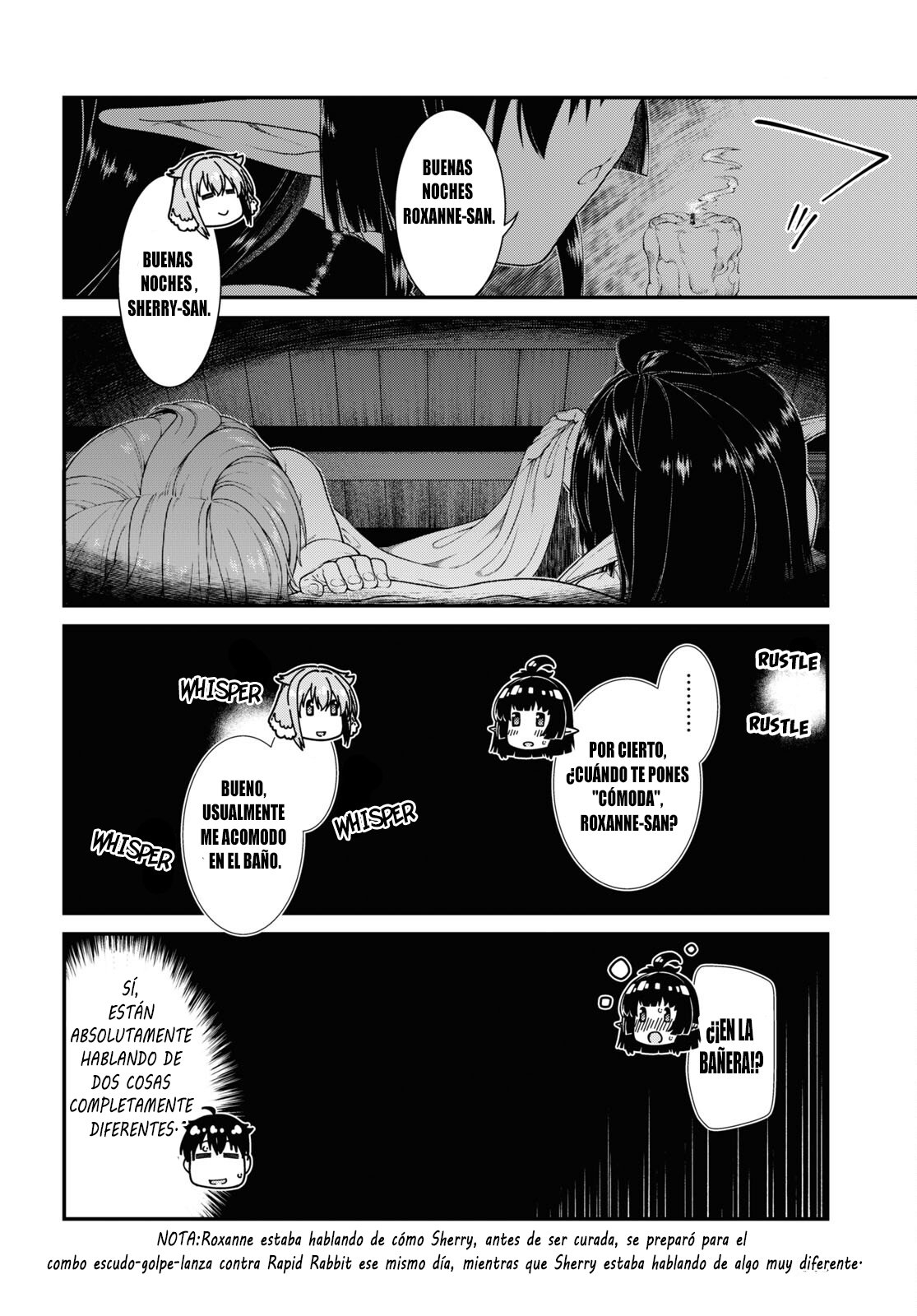 Isekai Meikyuu de Dorei Harem wo Capitulo 21.75 página 16