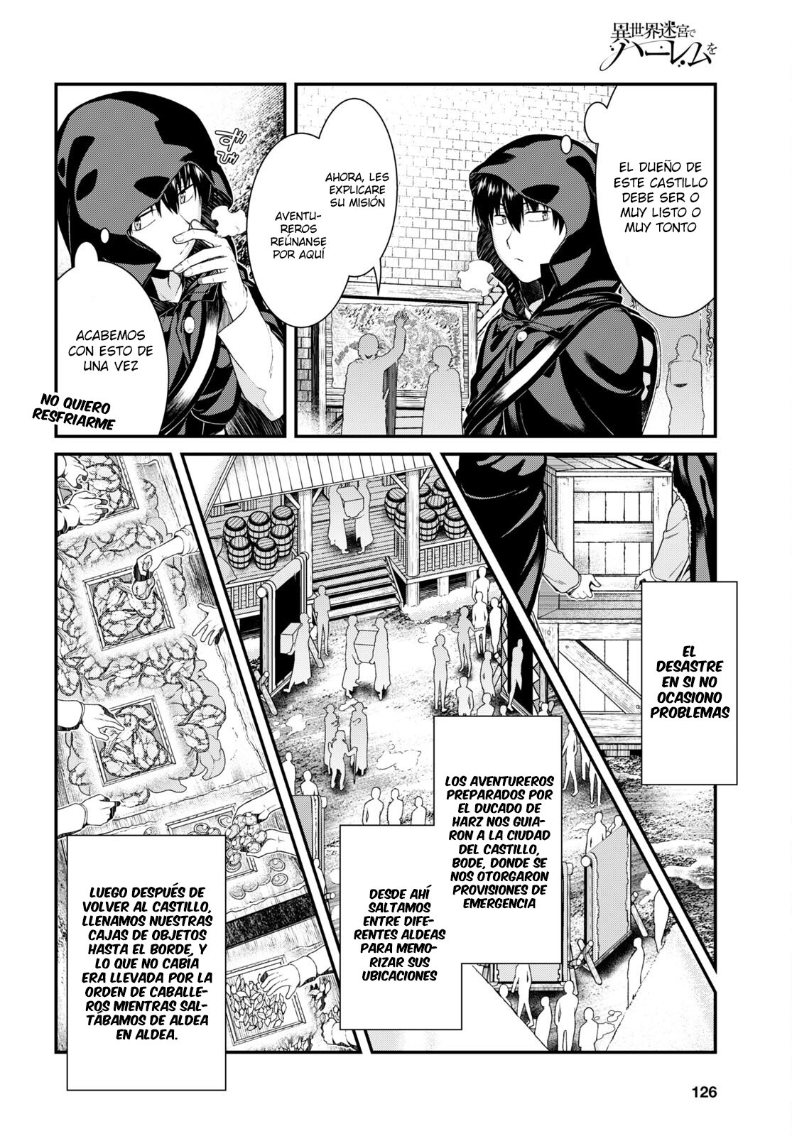 Isekai Meikyuu de Dorei Harem wo Capitulo 22.1 página 8