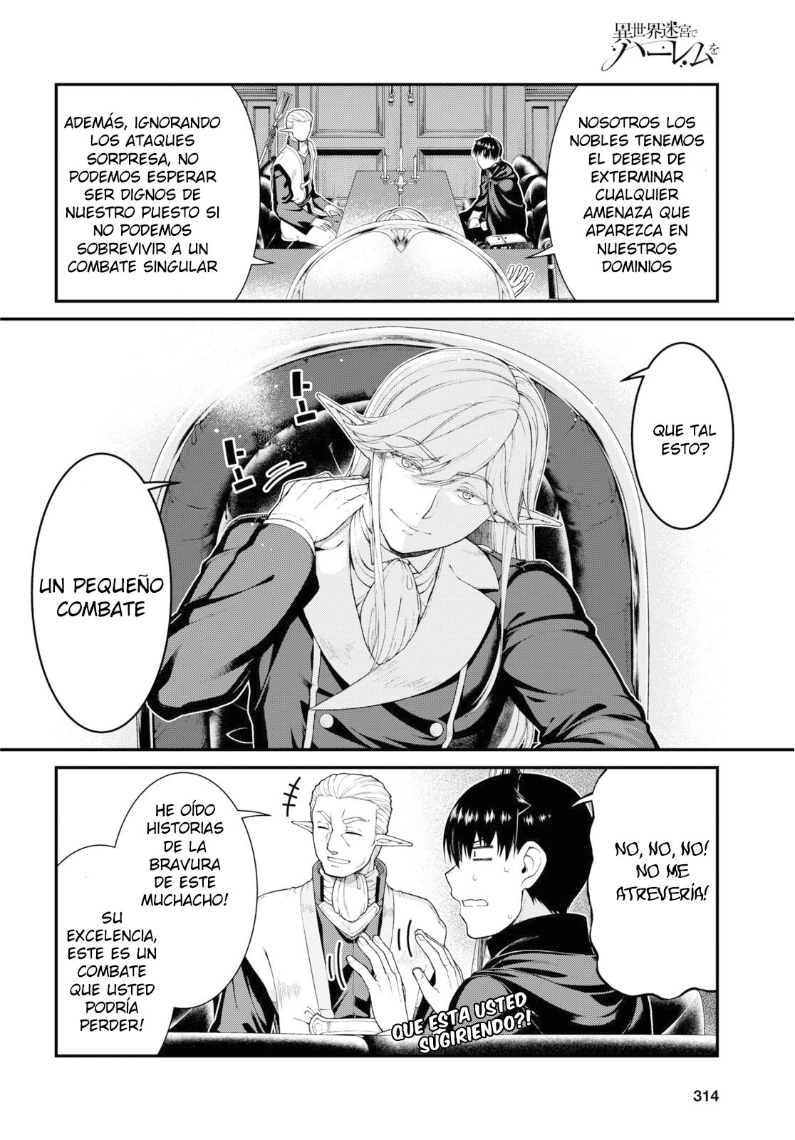 Isekai Meikyuu de Dorei Harem wo Capitulo 22.2 página 6