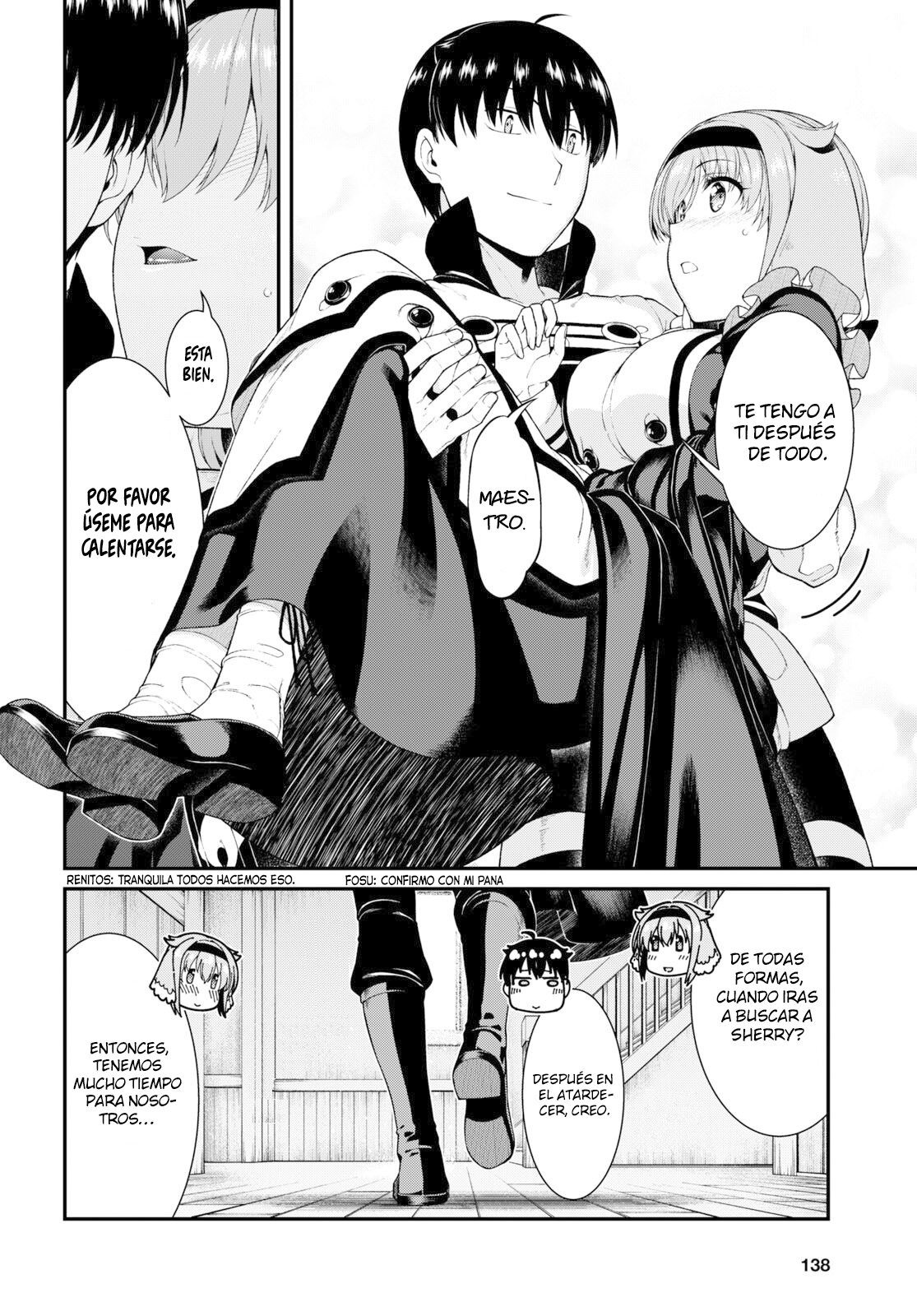 Isekai Meikyuu de Dorei Harem wo Capitulo 22.3 página 6