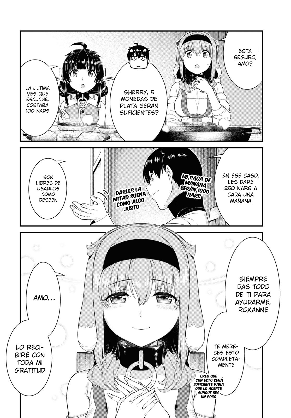 Isekai Meikyuu de Dorei Harem wo Capitulo 22 página 10