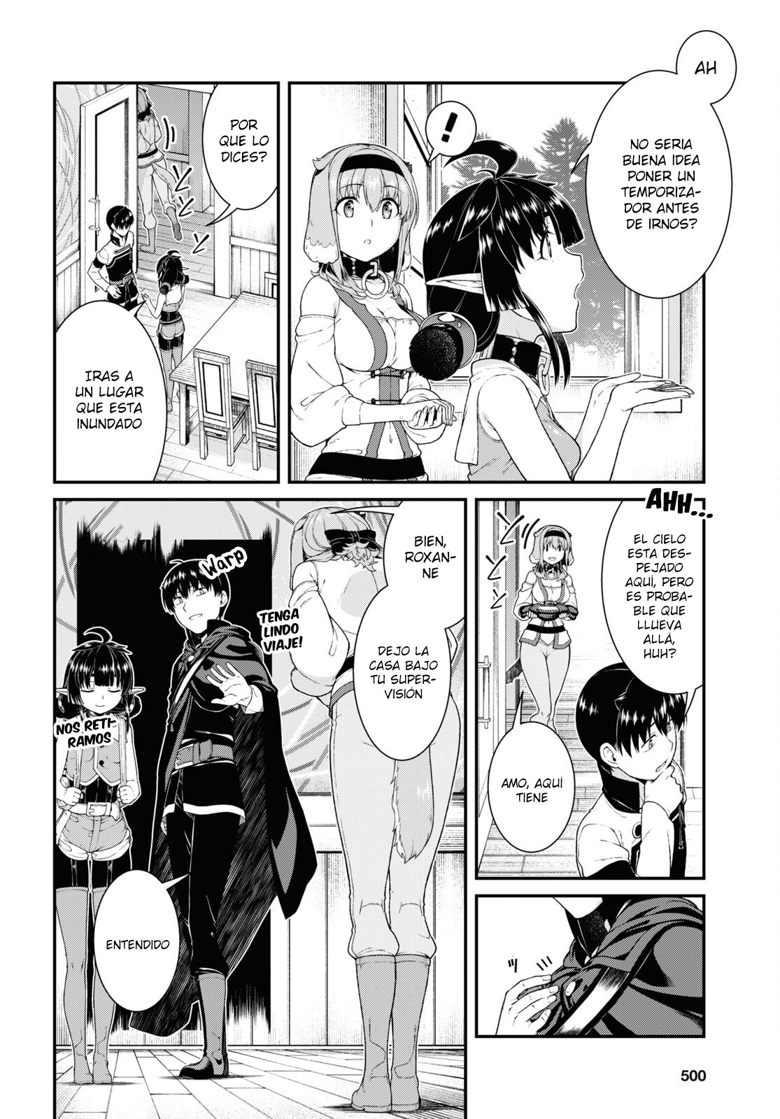 Isekai Meikyuu de Dorei Harem wo Capitulo 22 página 14