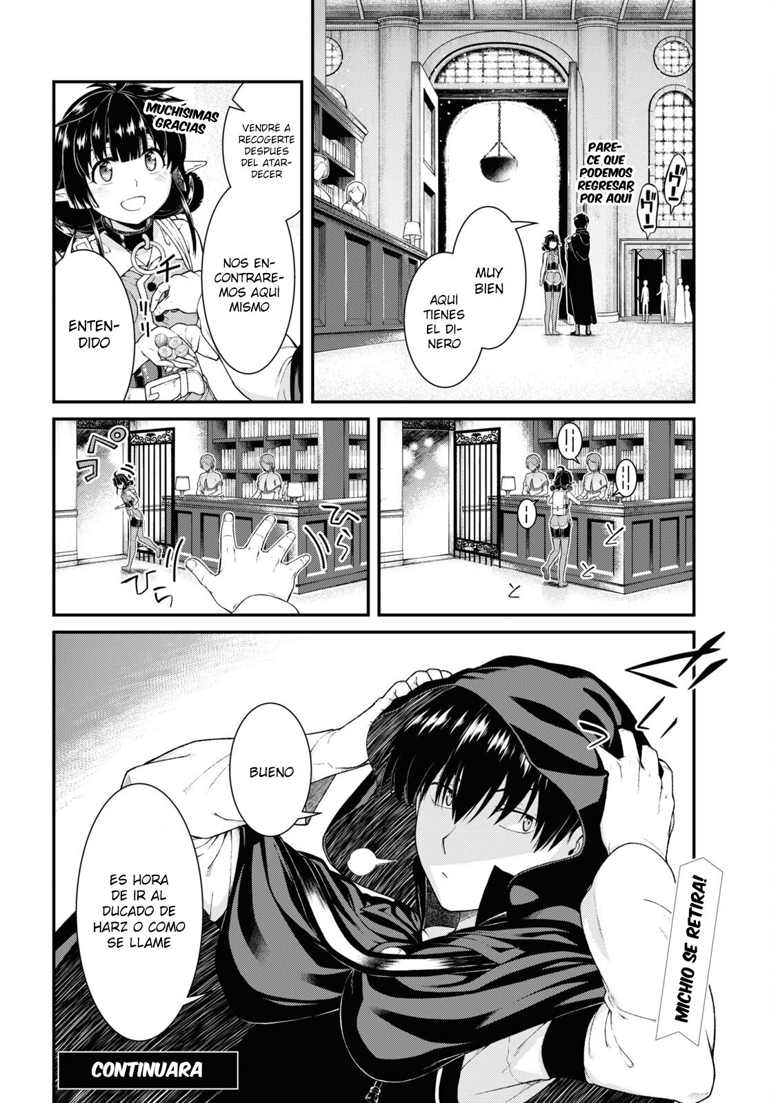 Isekai Meikyuu de Dorei Harem wo Capitulo 22 página 16