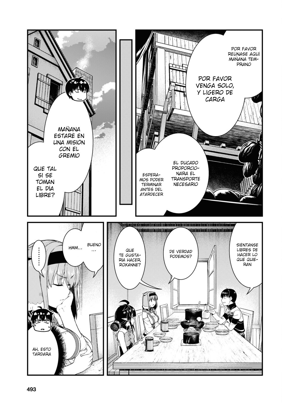 Isekai Meikyuu de Dorei Harem wo Capitulo 22 página 7