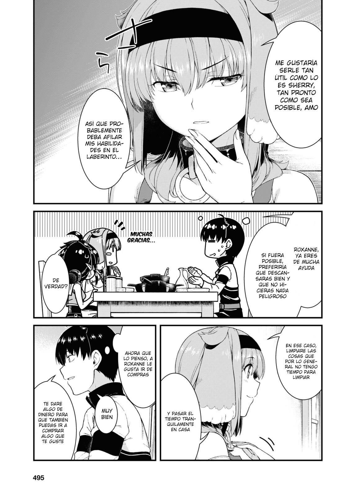 Isekai Meikyuu de Dorei Harem wo Capitulo 22 página 9