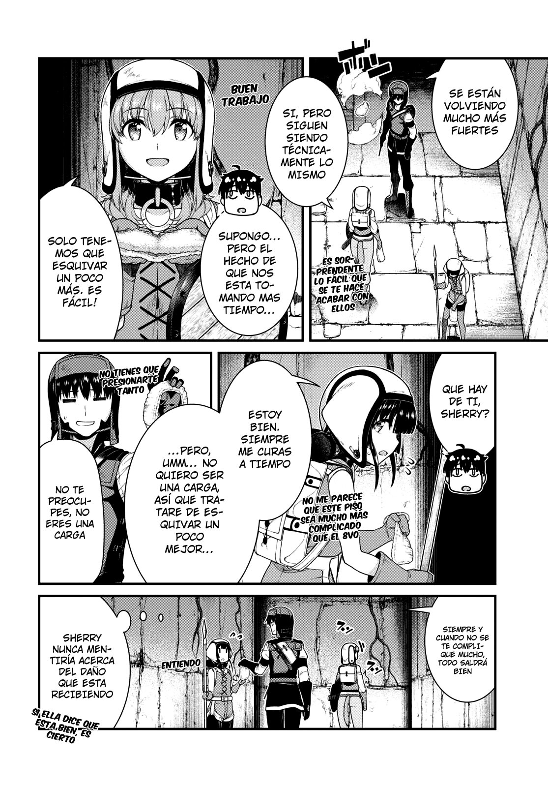 Isekai Meikyuu de Dorei Harem wo Capitulo 23.2 página 4