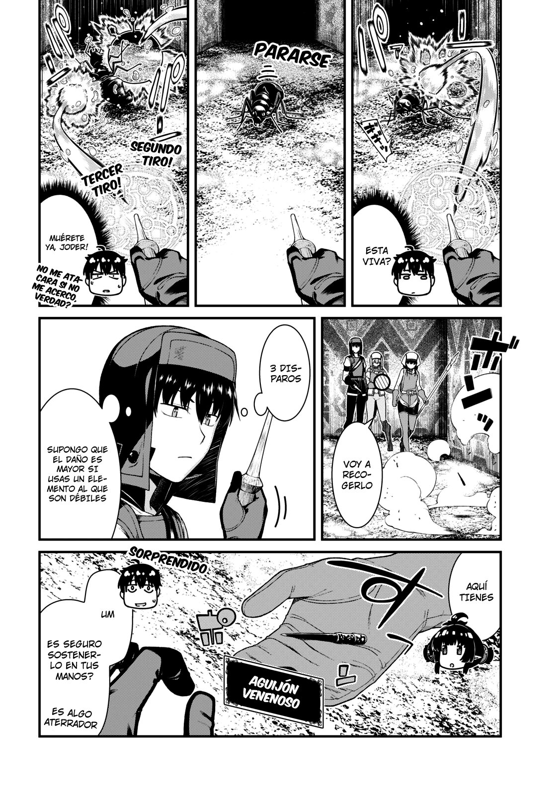 Isekai Meikyuu de Dorei Harem wo Capitulo 23.2 página 8