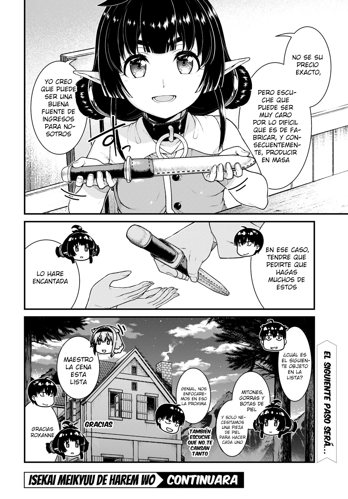 Isekai Meikyuu de Dorei Harem wo Capitulo 23.4 página 12