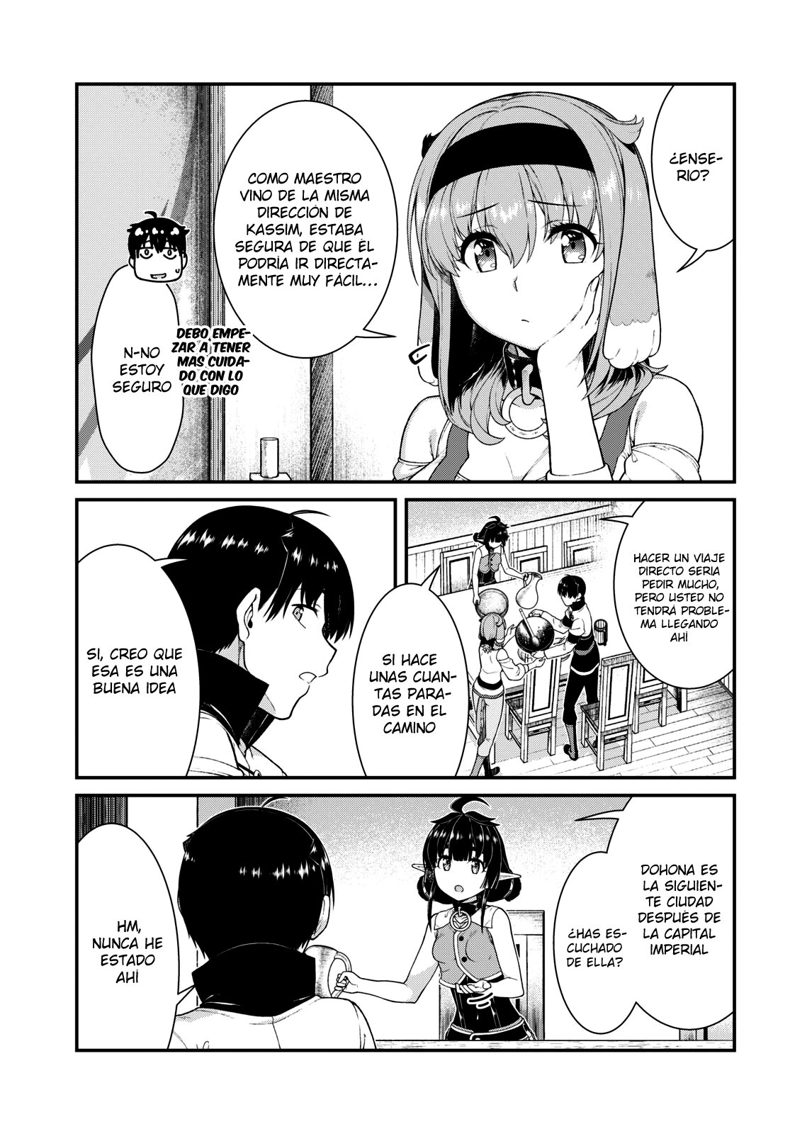 Isekai Meikyuu de Dorei Harem wo Capitulo 23.4 página 5
