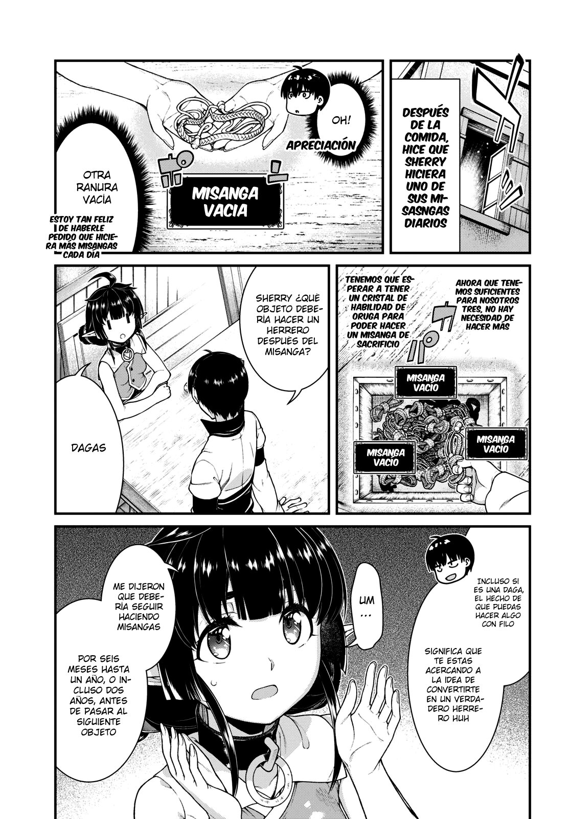 Isekai Meikyuu de Dorei Harem wo Capitulo 23.4 página 7