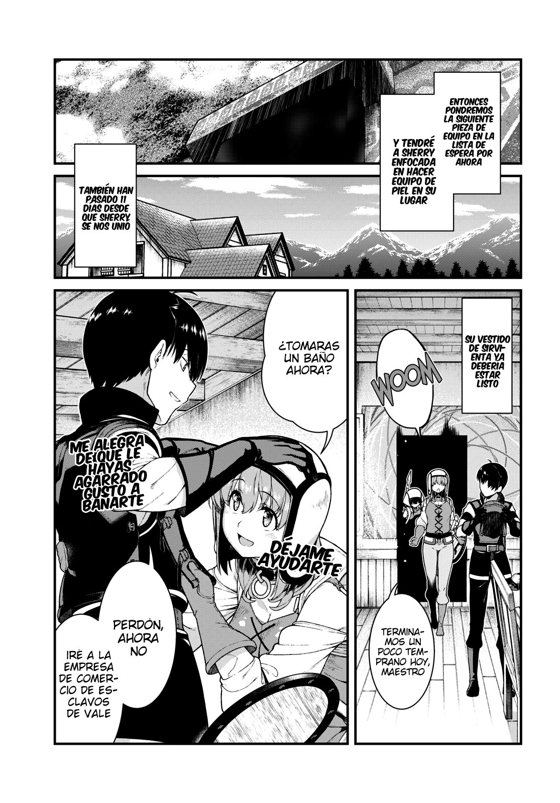 Isekai Meikyuu de Dorei Harem wo Capitulo 23.5 página 13