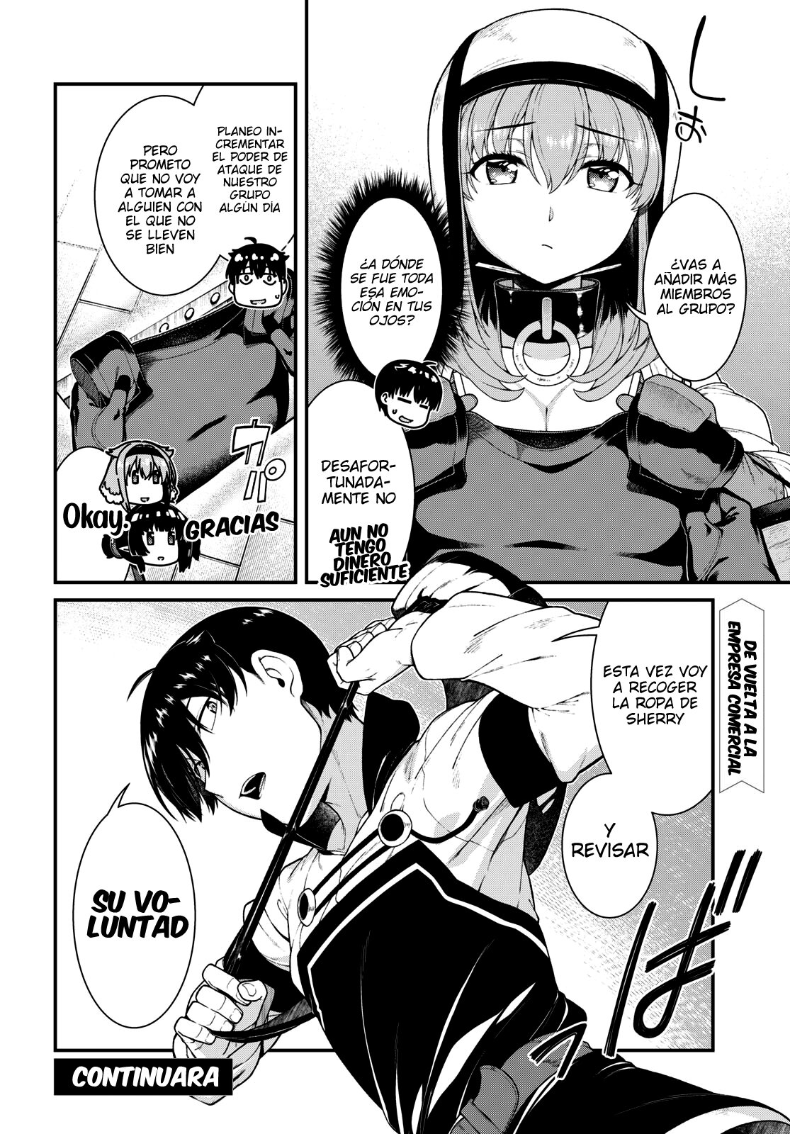 Isekai Meikyuu de Dorei Harem wo Capitulo 23.5 página 14