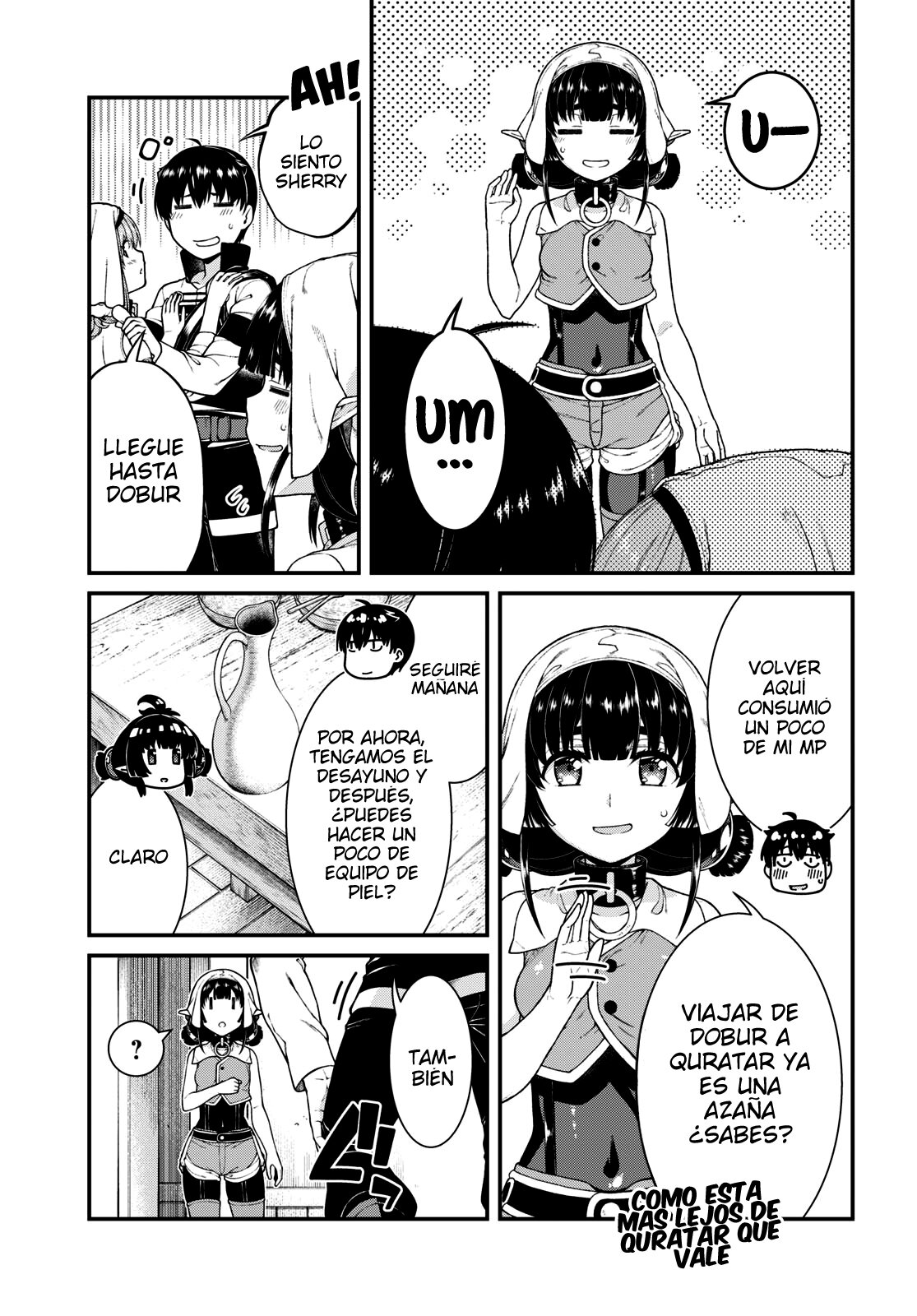 Isekai Meikyuu de Dorei Harem wo Capitulo 23.5 página 7