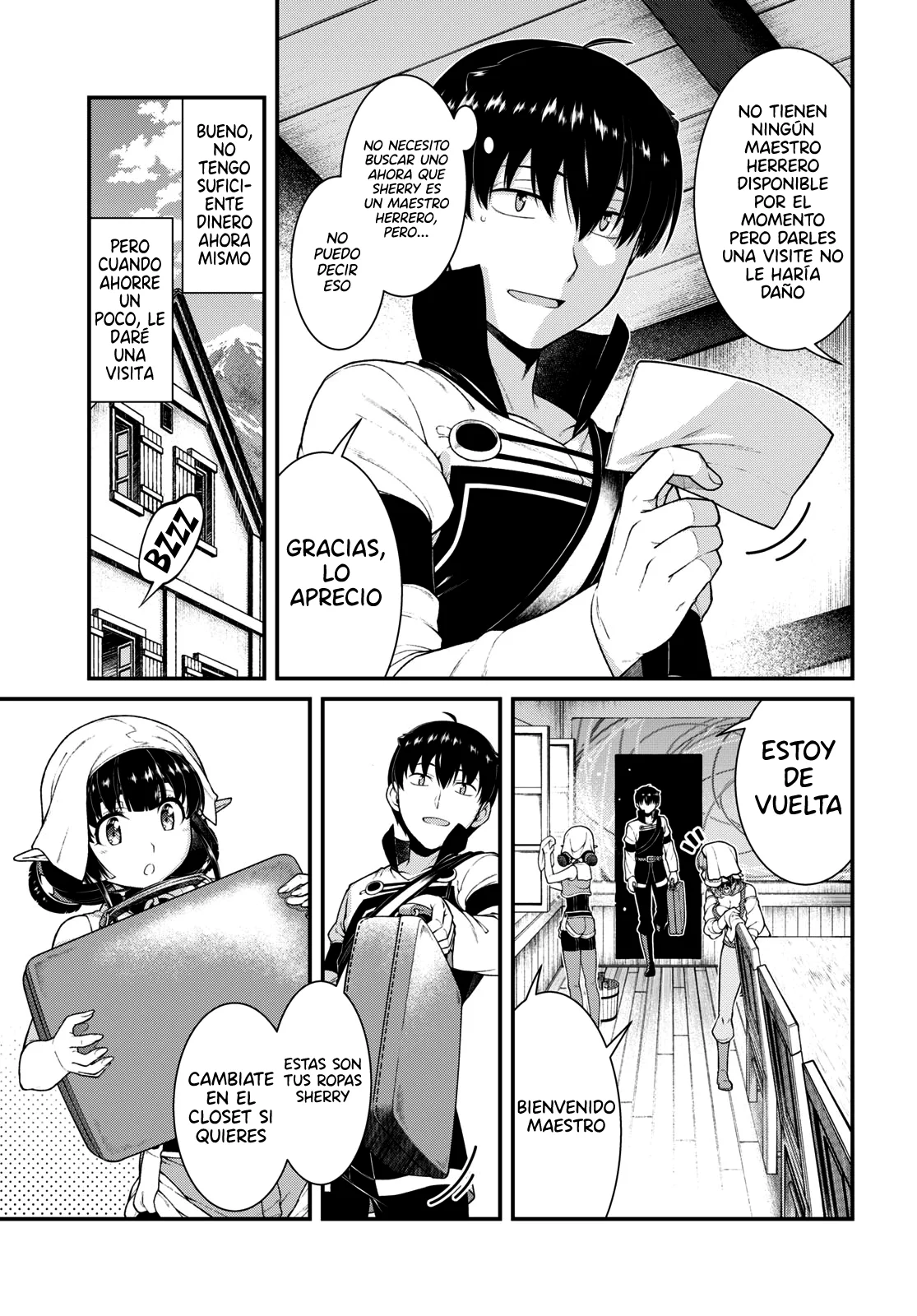 Isekai Meikyuu de Dorei Harem wo Capitulo 23.6 página 11