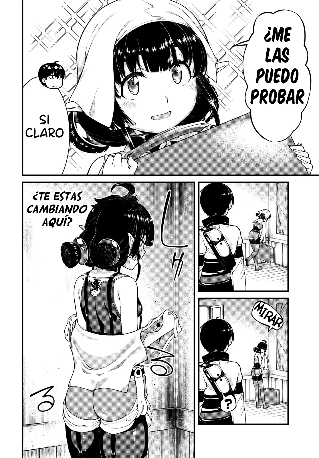 Isekai Meikyuu de Dorei Harem wo Capitulo 23.6 página 12
