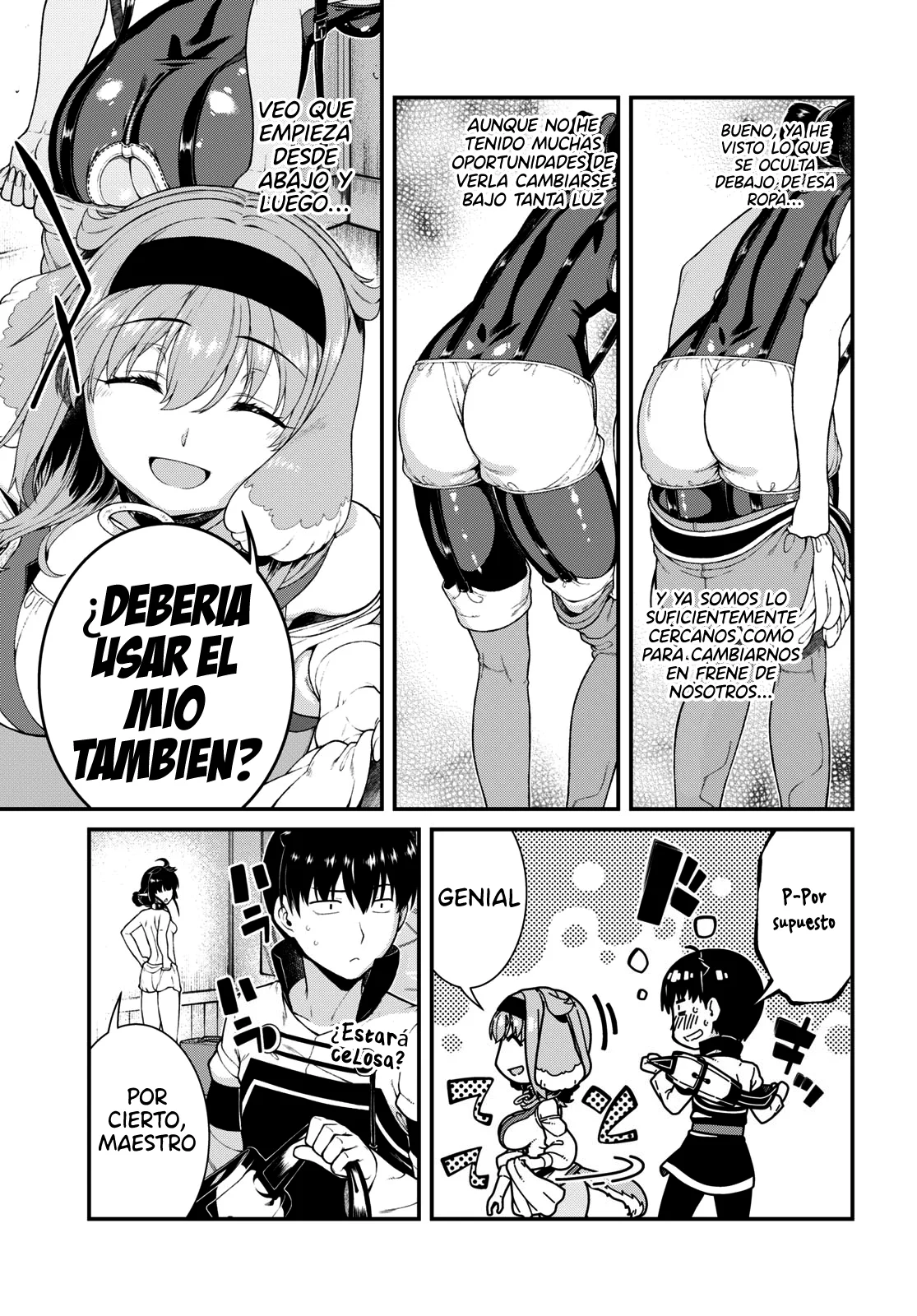 Isekai Meikyuu de Dorei Harem wo Capitulo 23.6 página 13