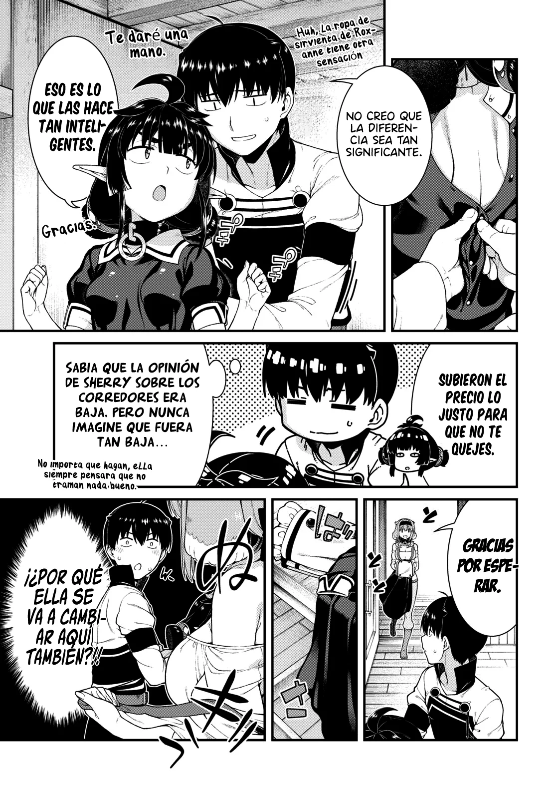 Isekai Meikyuu de Dorei Harem wo Capitulo 23.6 página 15