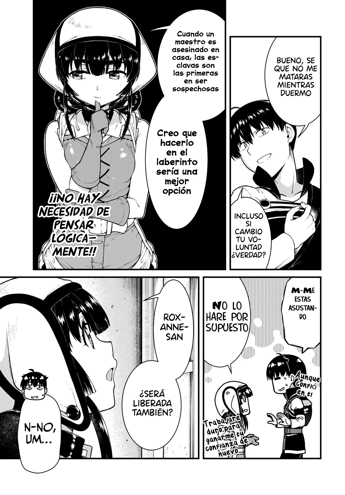 Isekai Meikyuu de Dorei Harem wo Capitulo 23.6 página 5