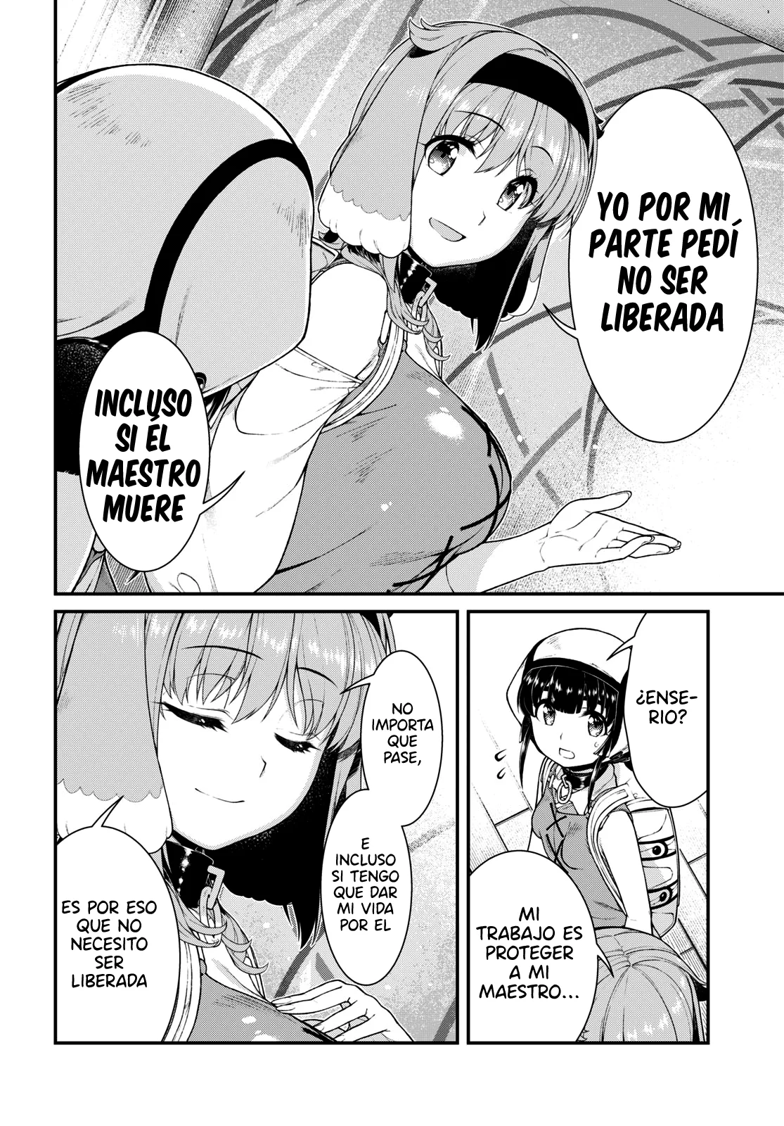 Isekai Meikyuu de Dorei Harem wo Capitulo 23.6 página 6