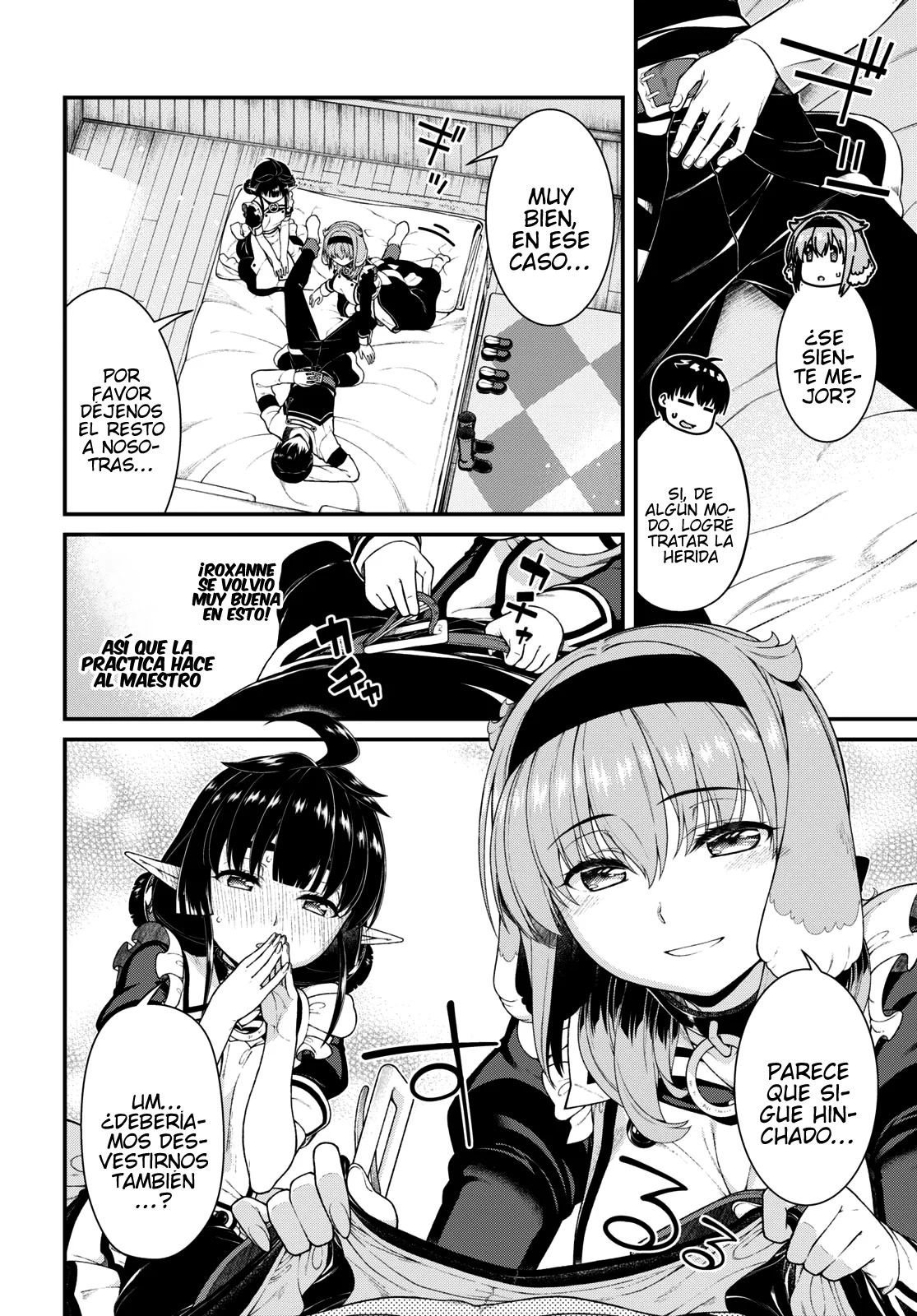 Isekai Meikyuu de Dorei Harem wo Capitulo 23.7 página 10