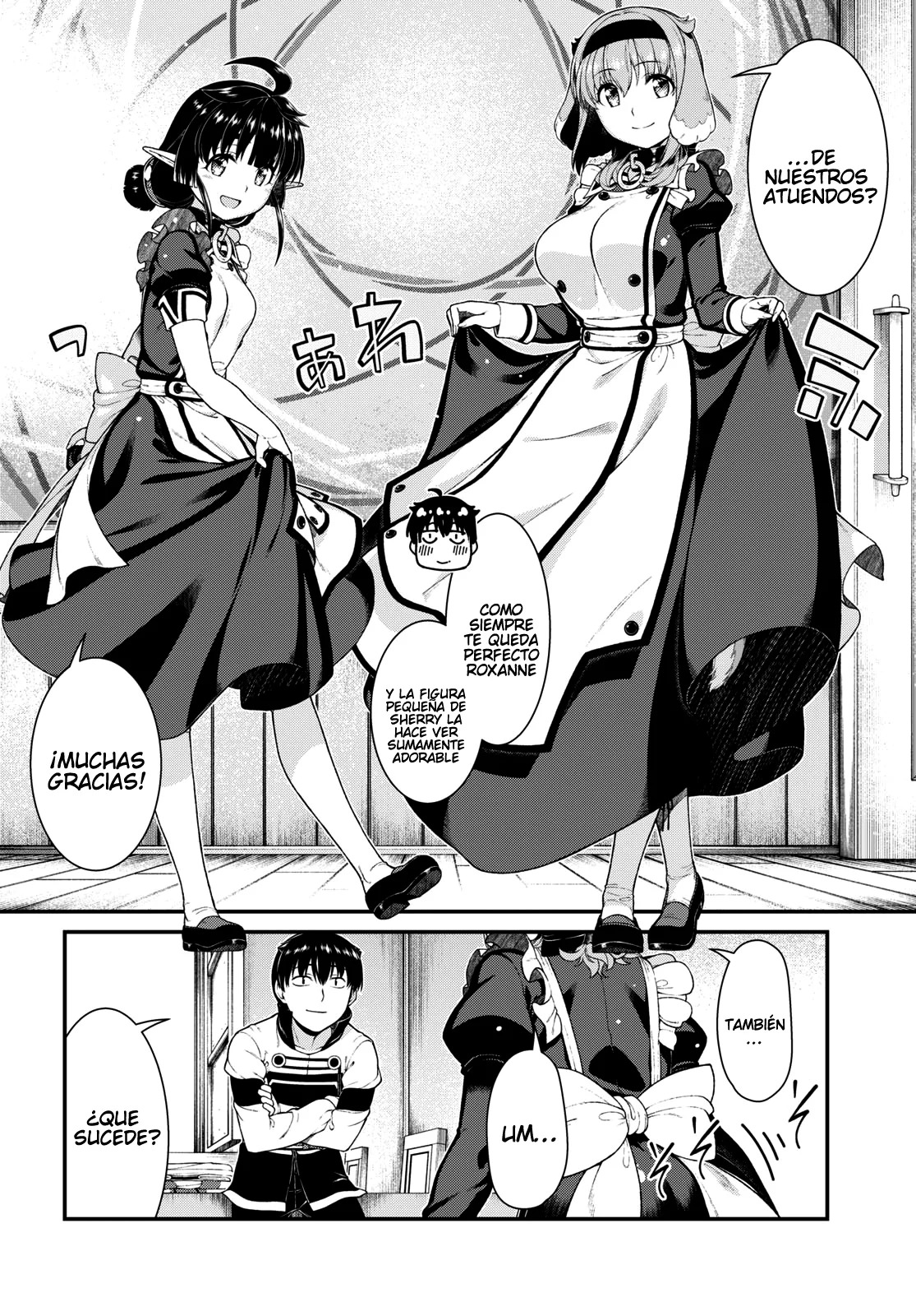 Isekai Meikyuu de Dorei Harem wo Capitulo 23.7 página 6