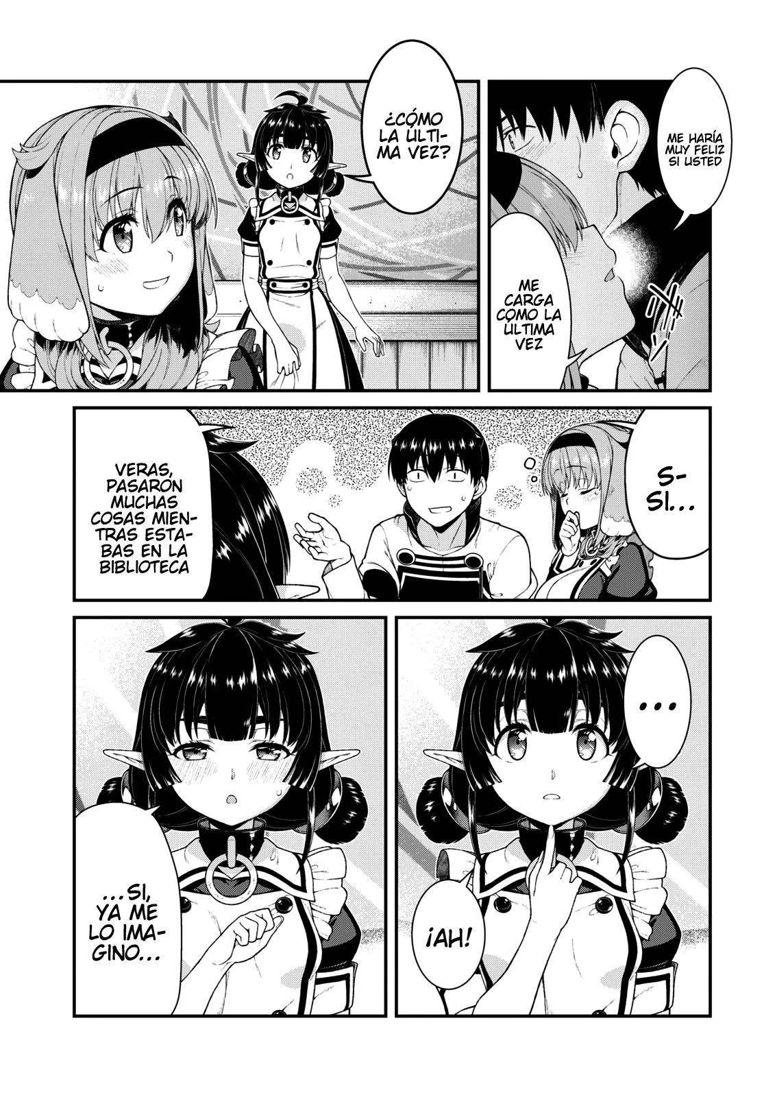 Isekai Meikyuu de Dorei Harem wo Capitulo 23.7 página 7