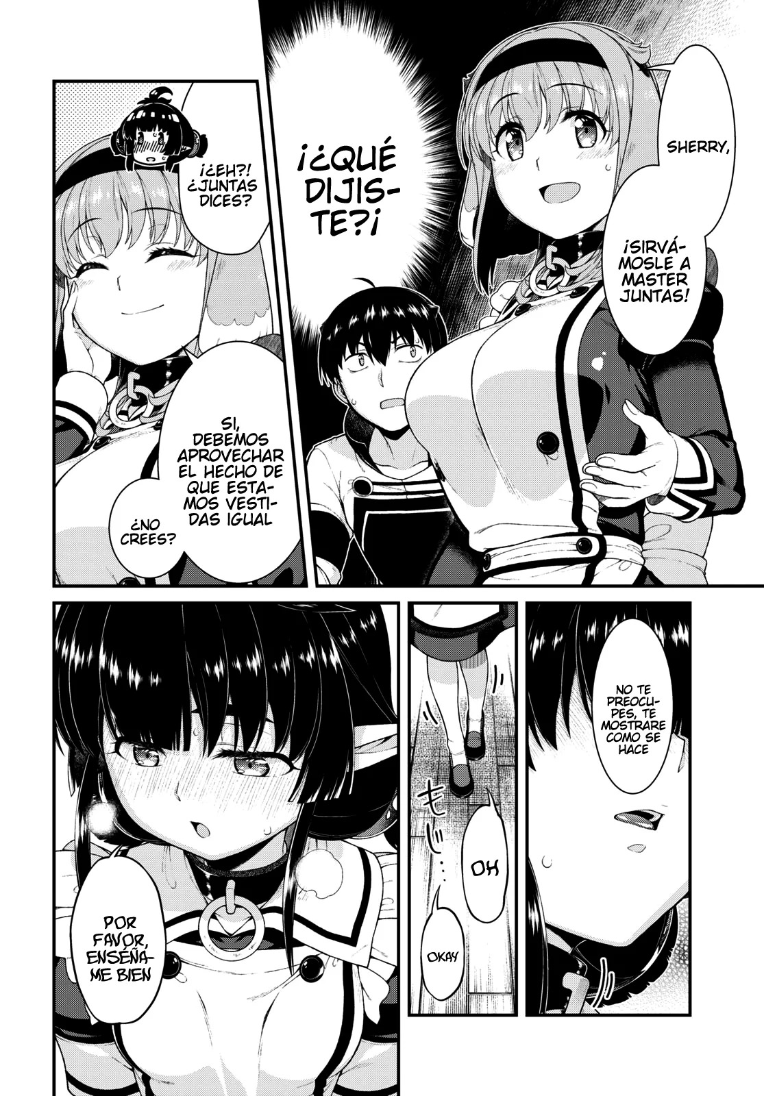 Isekai Meikyuu de Dorei Harem wo Capitulo 23.7 página 8
