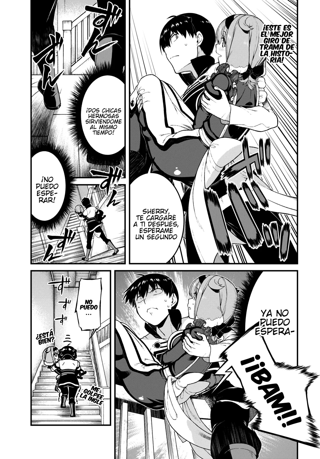 Isekai Meikyuu de Dorei Harem wo Capitulo 23.7 página 9