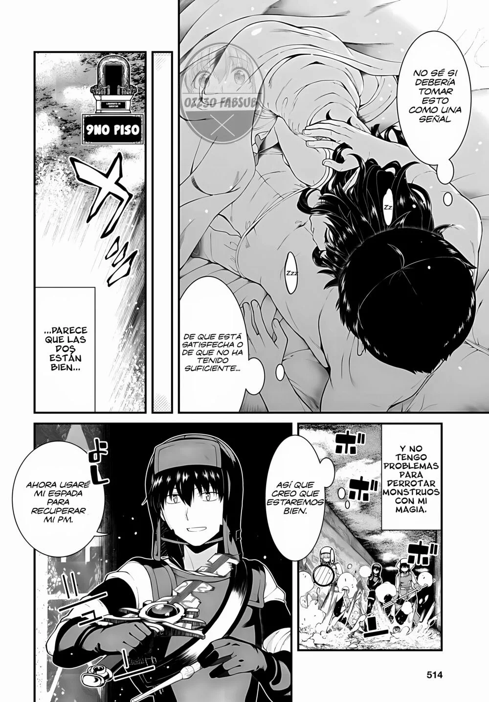 Isekai Meikyuu de Dorei Harem wo Capitulo 23.9: Ataque de abstinencia 9 página 9